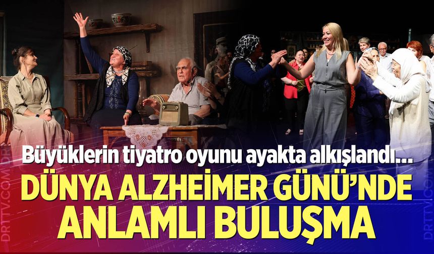 Büyüklerin tiyatro oyunu ayakta alkışlandı…