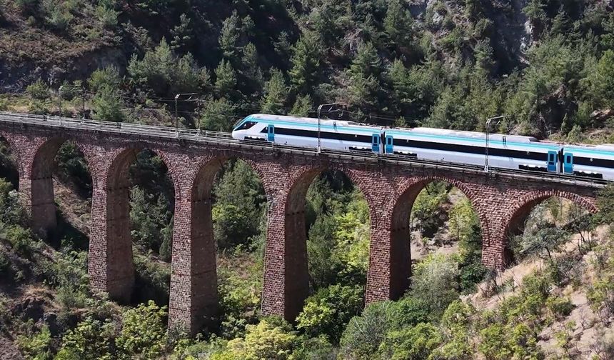 "Milli Elektrikli Hızlı Tren’imiz saatte 250 kilometre hıza ulaştı"
