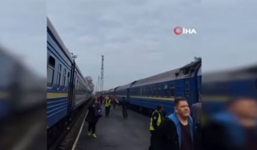 Rus İHA’sı eski İngiltere Başbakanı Johnson’ın geçtiği tren hattını vurdu