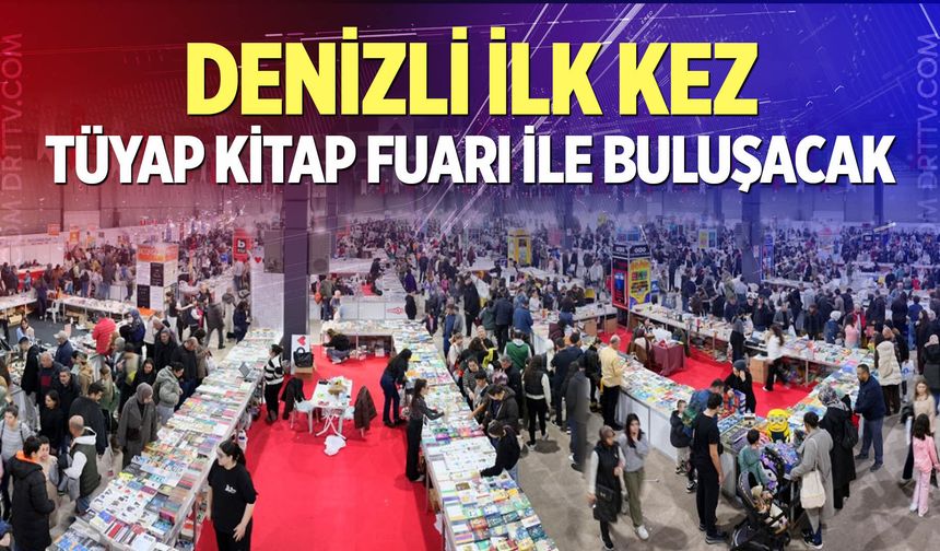 212 katılımcı ve yüzlerce yazar Denizli’de okurlarıyla buluşacak