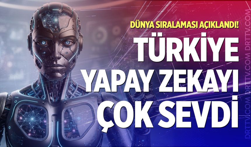 Türkiye yapay zekâda dünya sıralamasına girdi!
