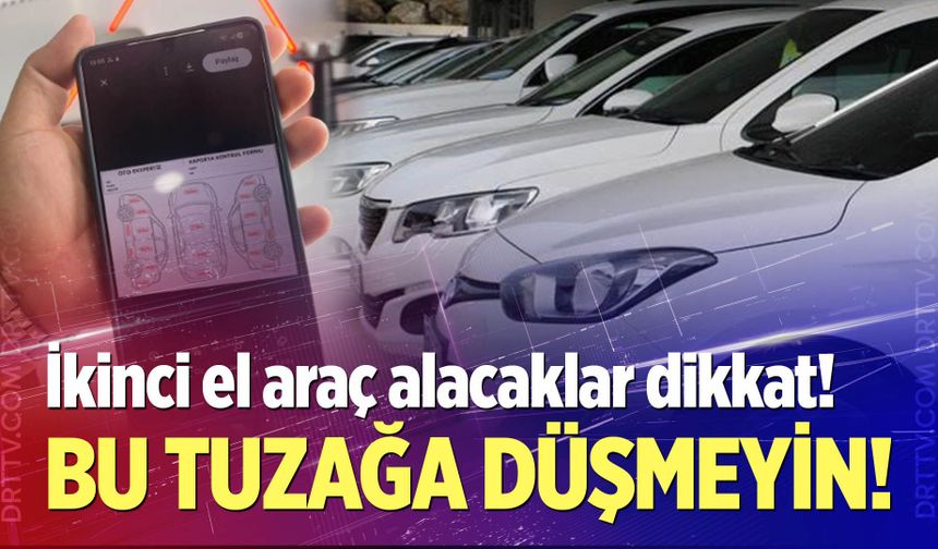 İkinci el araç piyasasında yapay zeka tehlikesi