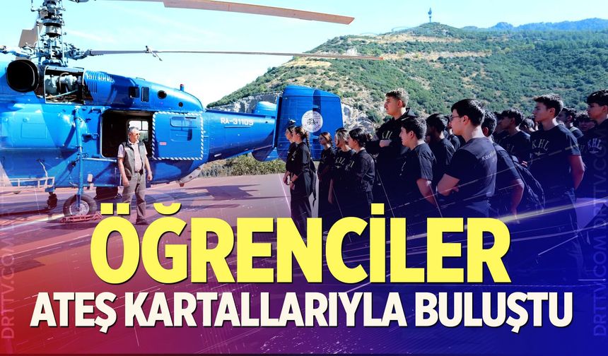 Öğrenciler Ateş Kartallarıyla Buluştu