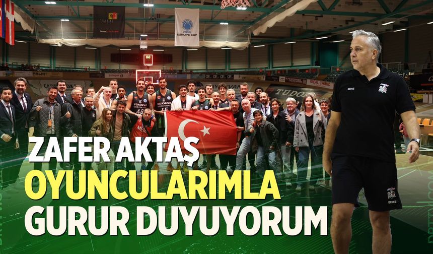 Zafer Aktaş: “Oyuncularımla Gurur Duyuyorum”