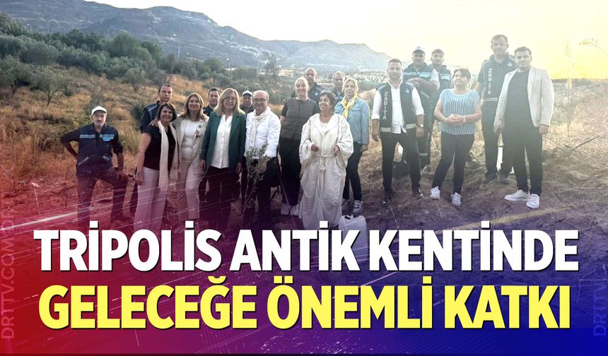 Tripolis Antik Kentinde Geleceğe Önemli Katkı