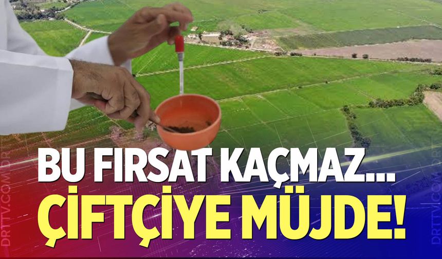 Denizli'de çiftçiye müjde!