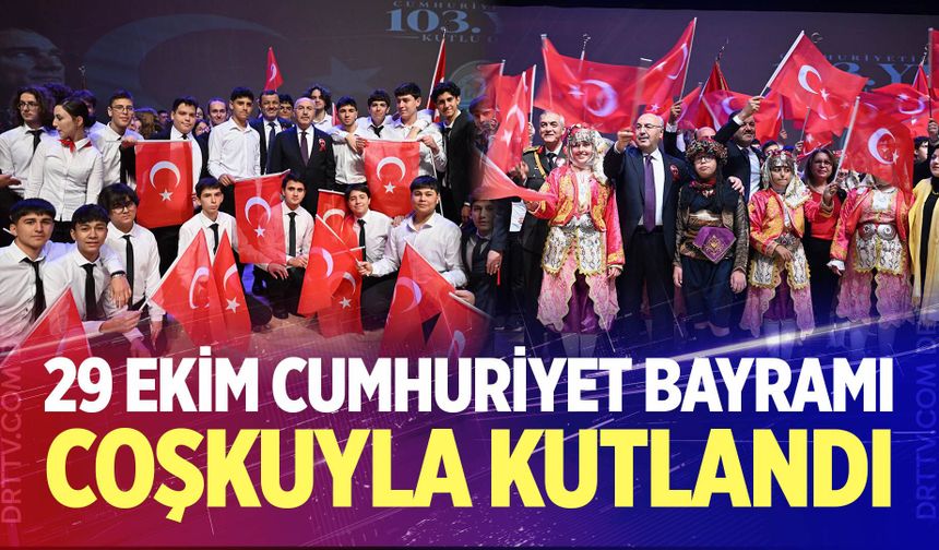 29 Ekim Cumhuriyet Bayramı Coşkuyla Kutlandı