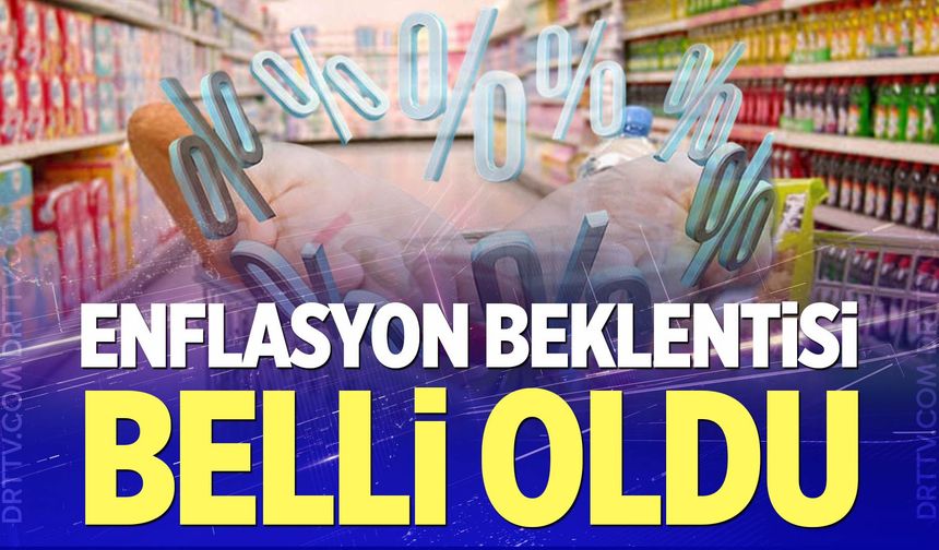 Yıl Sonu Enflasyon Beklentisi Belli Oldu