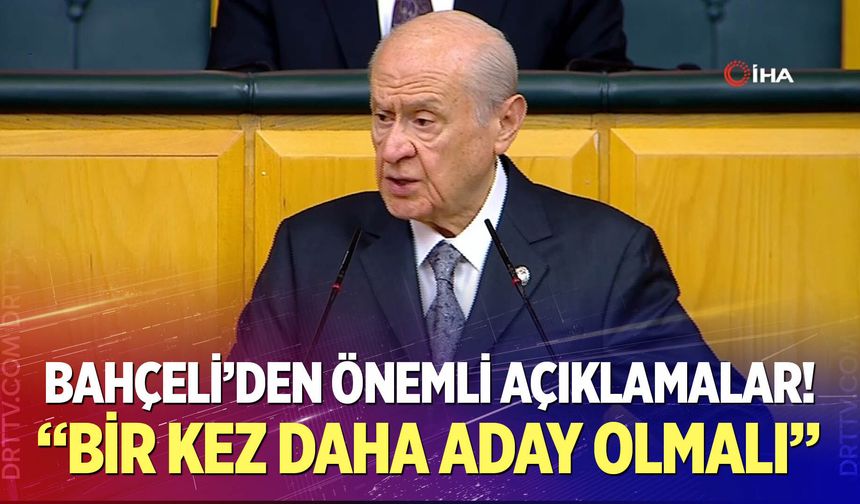 "Bir kez daha aday olmalı''