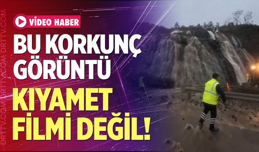 Bu korkunç görüntü kıyamet filmi değil!