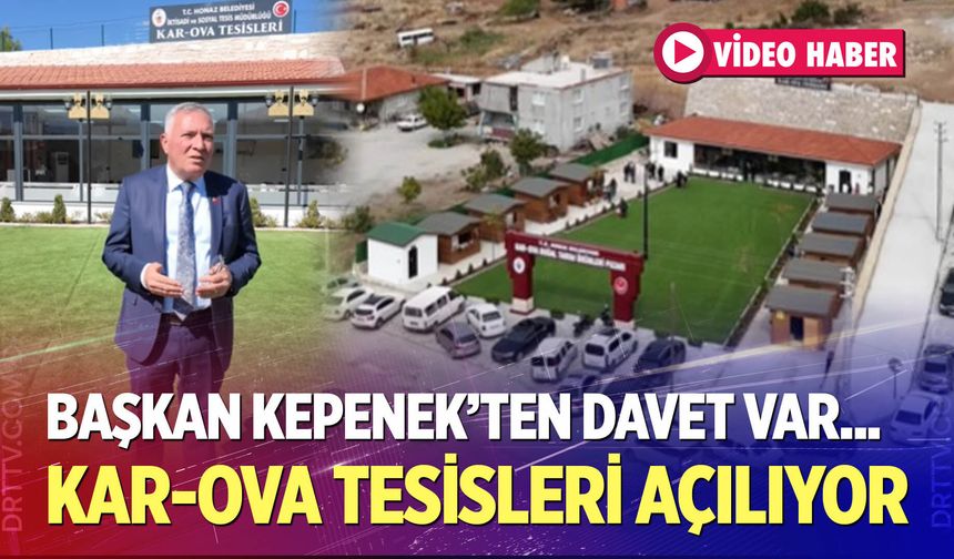 Kar-Ova Tesisleri Açılıyor