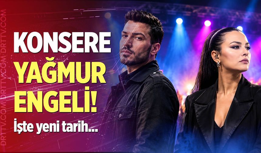 Konsere yağmur engeli!
