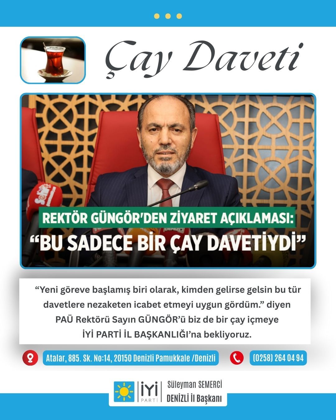 Denizli Haber Iyi Parti Çay (2)