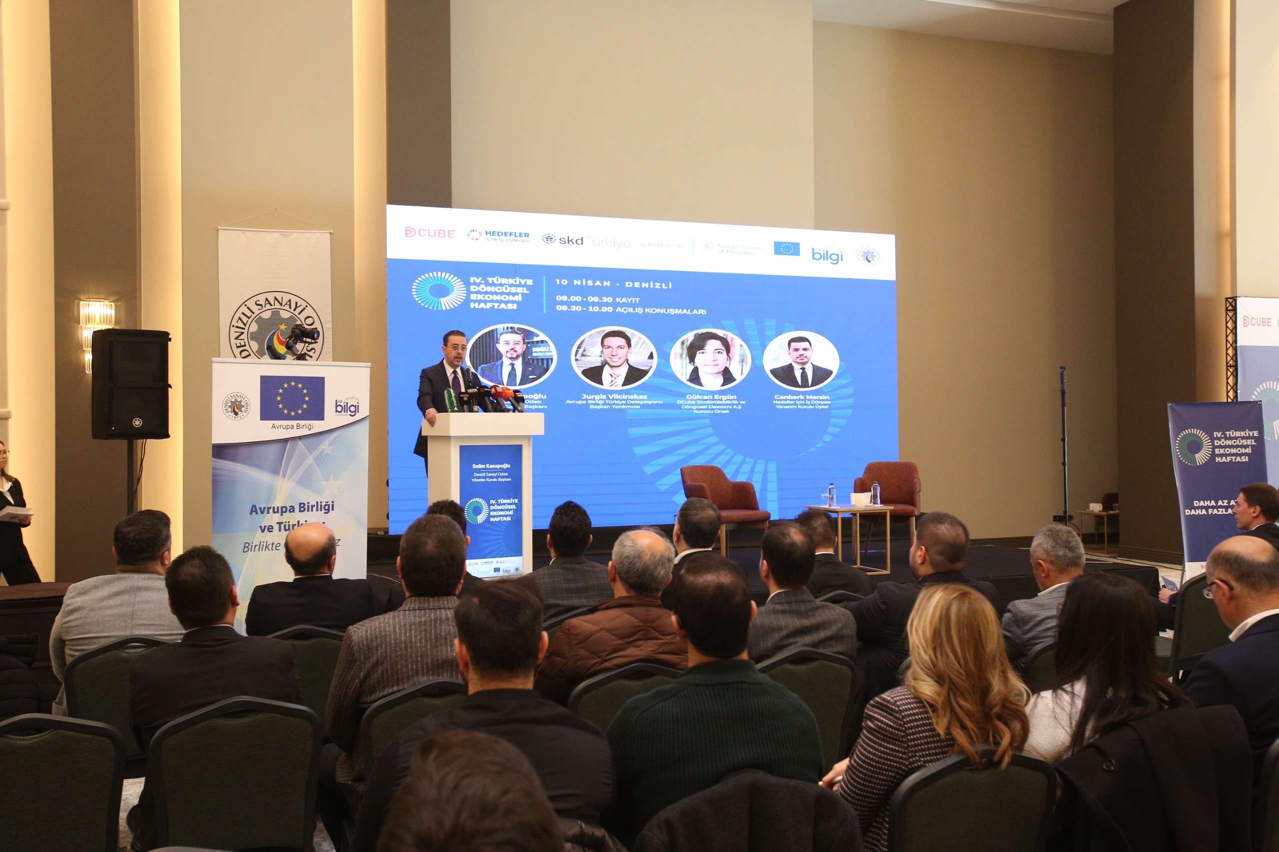 Denizli’de Iş Dünyası ‘Döngüsel Ekonomi Haftası’nda Buluştu (24)