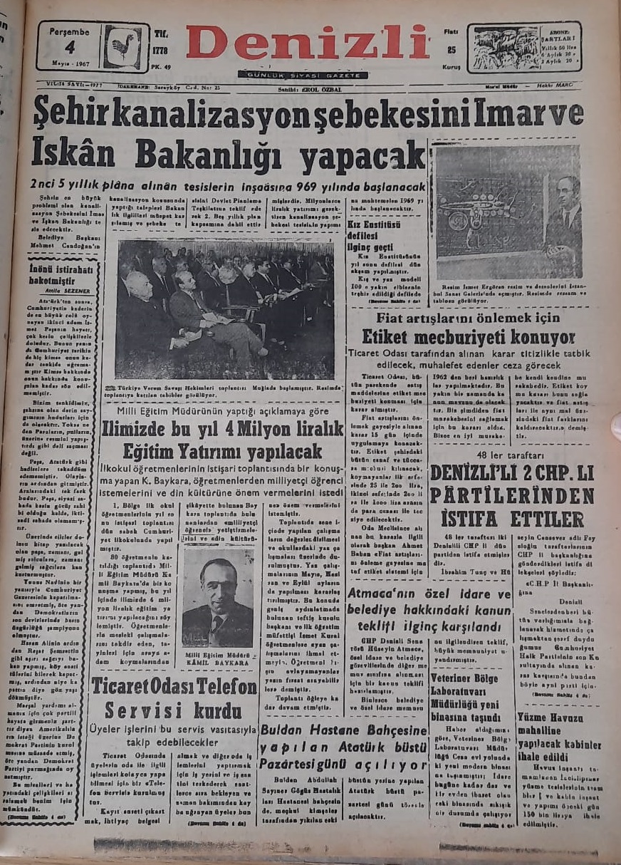 Denizli Haber Denizli'de Tarihte Bugün (2)