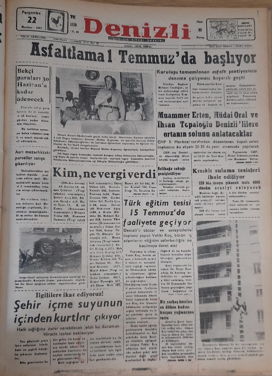 Denizli Haber Tarihte Bugün 22 Haziran (2)