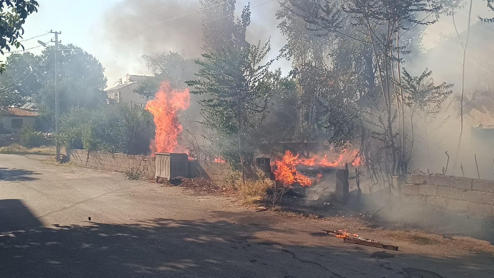 Denizli Haber Afyon Yangın