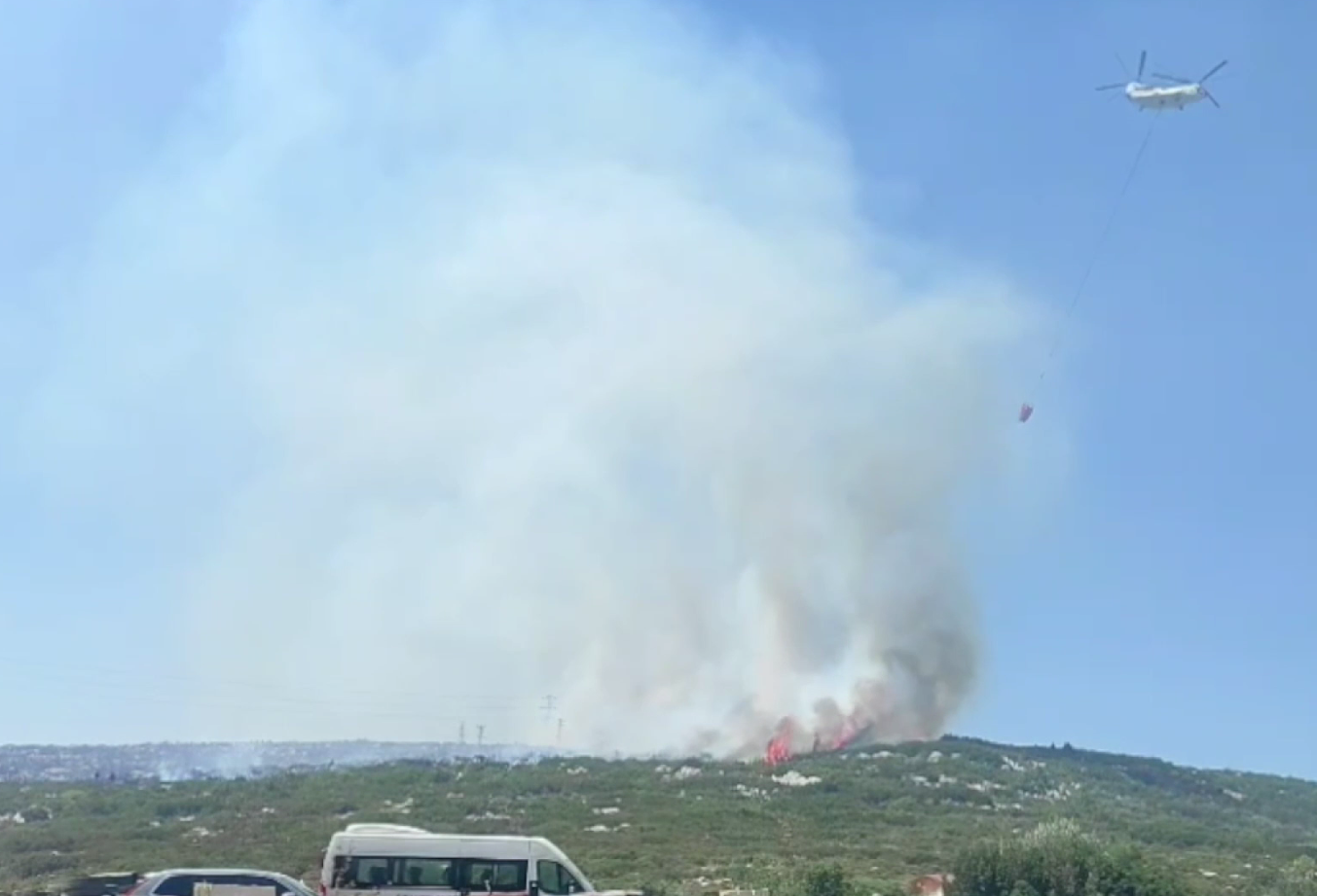 Denizli Haber Izmir Yangın-1