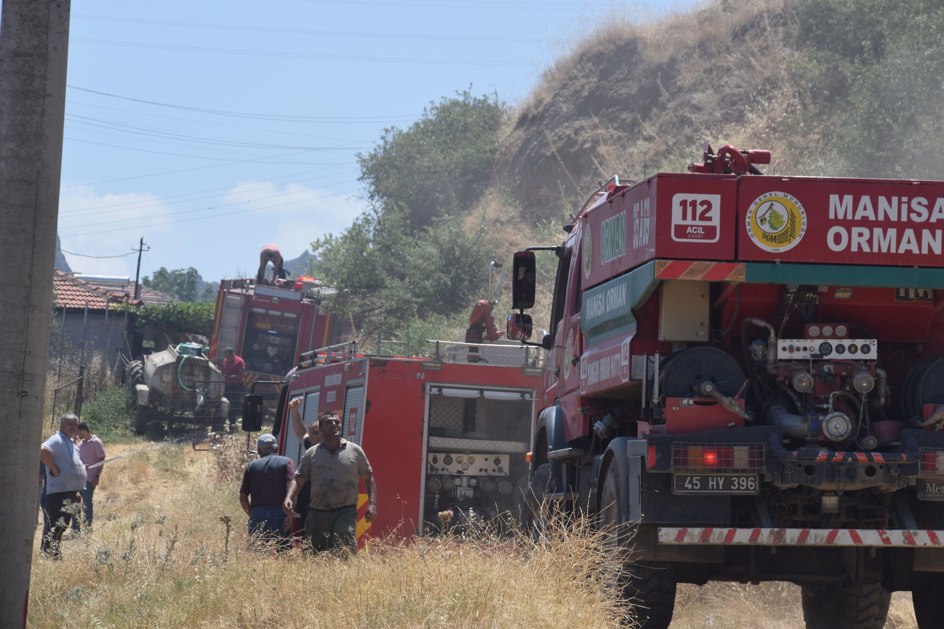 Denizli Haber Manisa Yangın (5)
