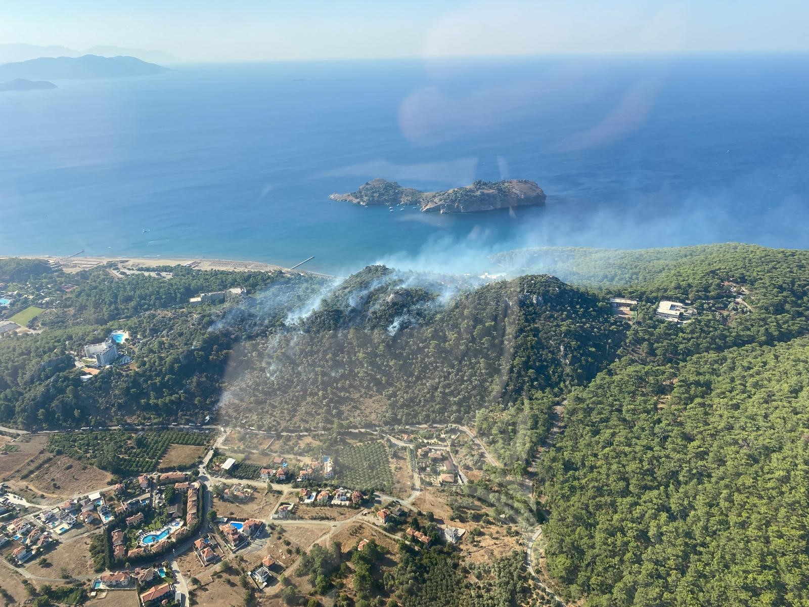 Denizli Haber Muğla Yangın-2