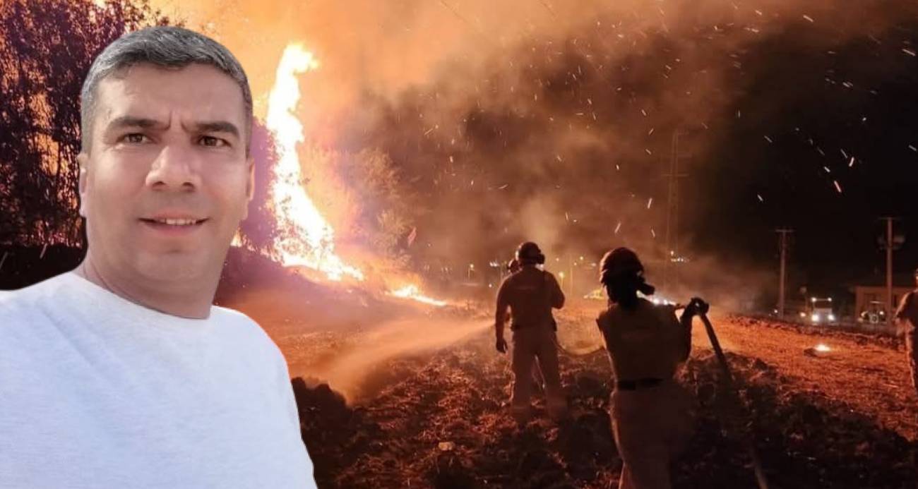 Denizli Haber Ödemiş Yangın