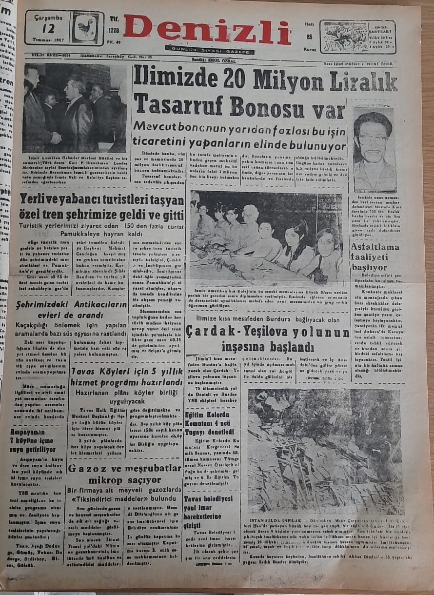 Denizli Haber Tarihte Bugün 12 Temmuz (2)