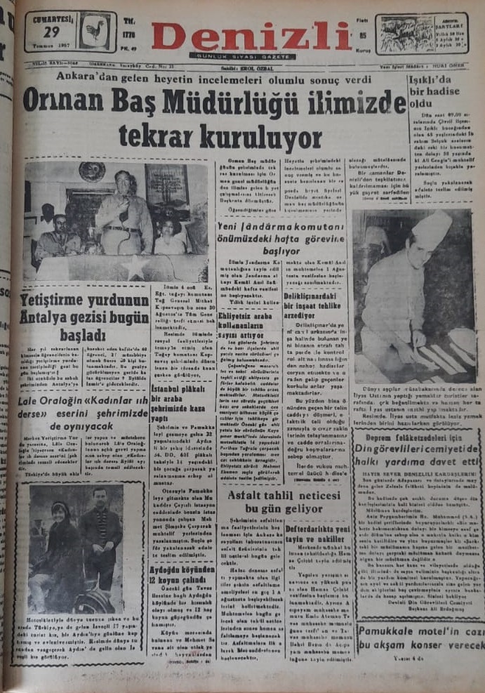 Denizli Haber Tarihte Bugün (2)-6
