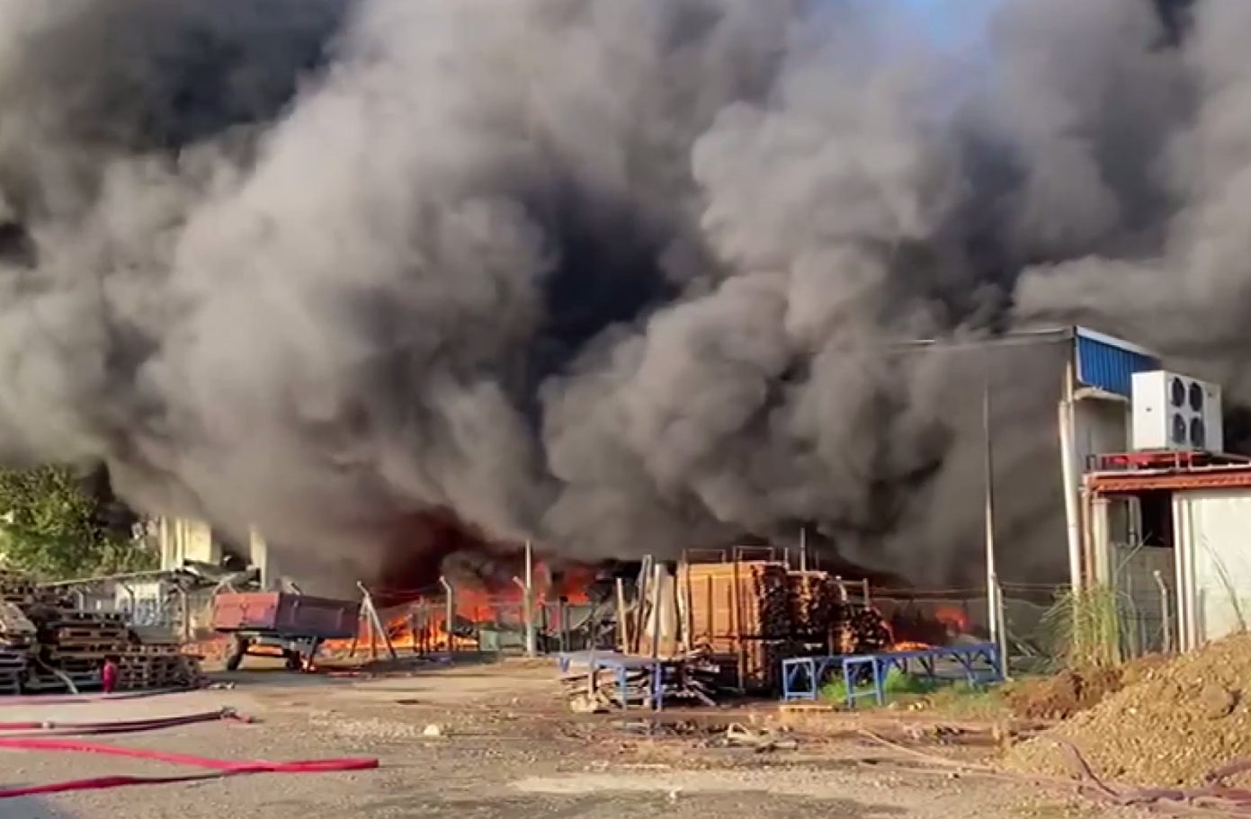 Denizali Haber Depoda Yangın