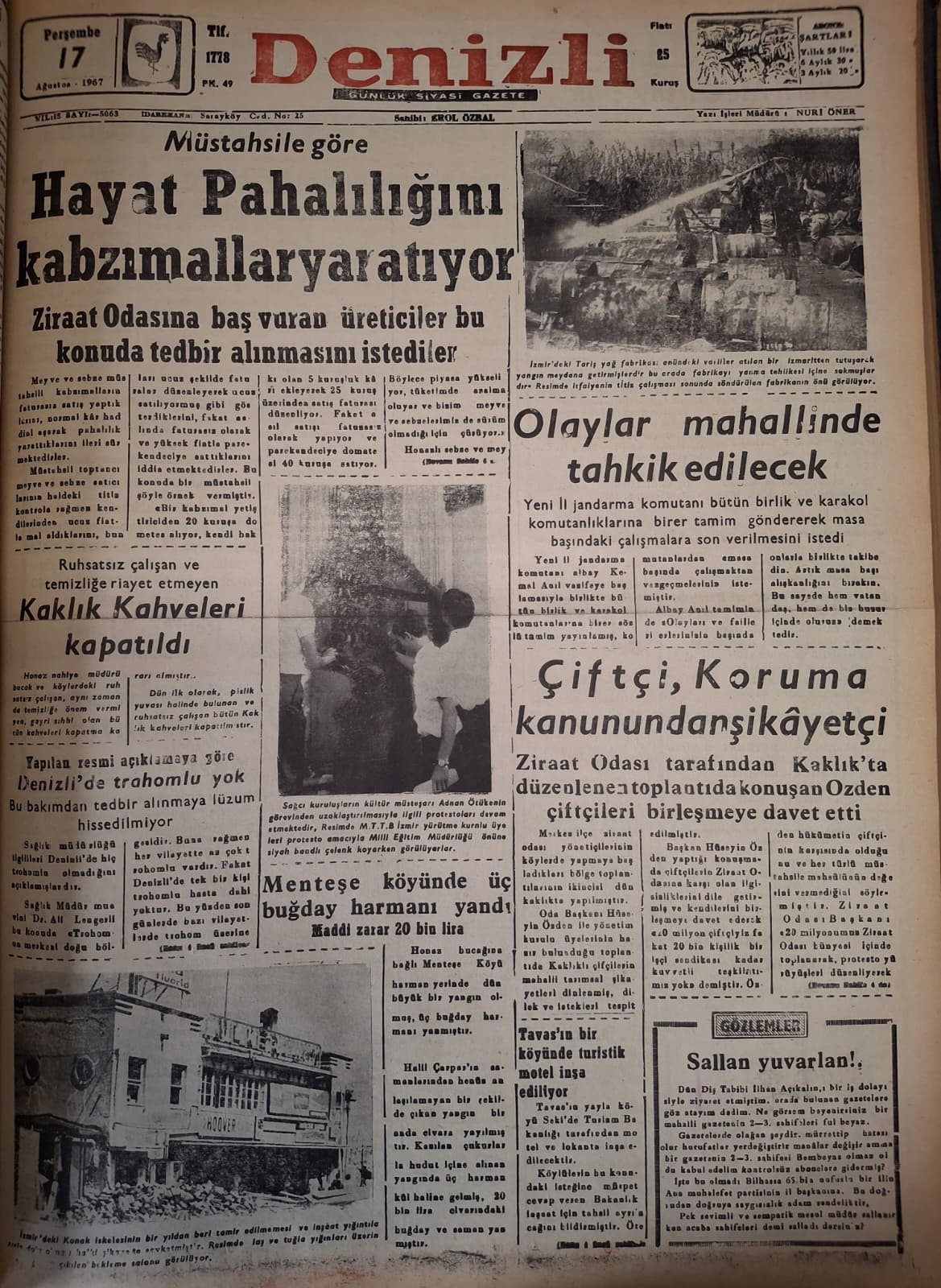 Denizli Haber 17 Ağustos