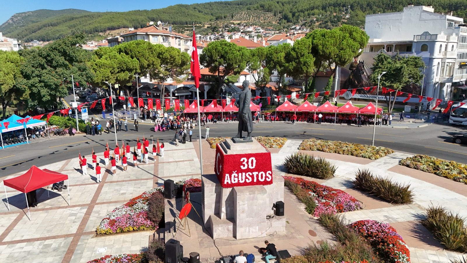 Denizli Haber 30 Ağustos Muğla Kutlama (1)