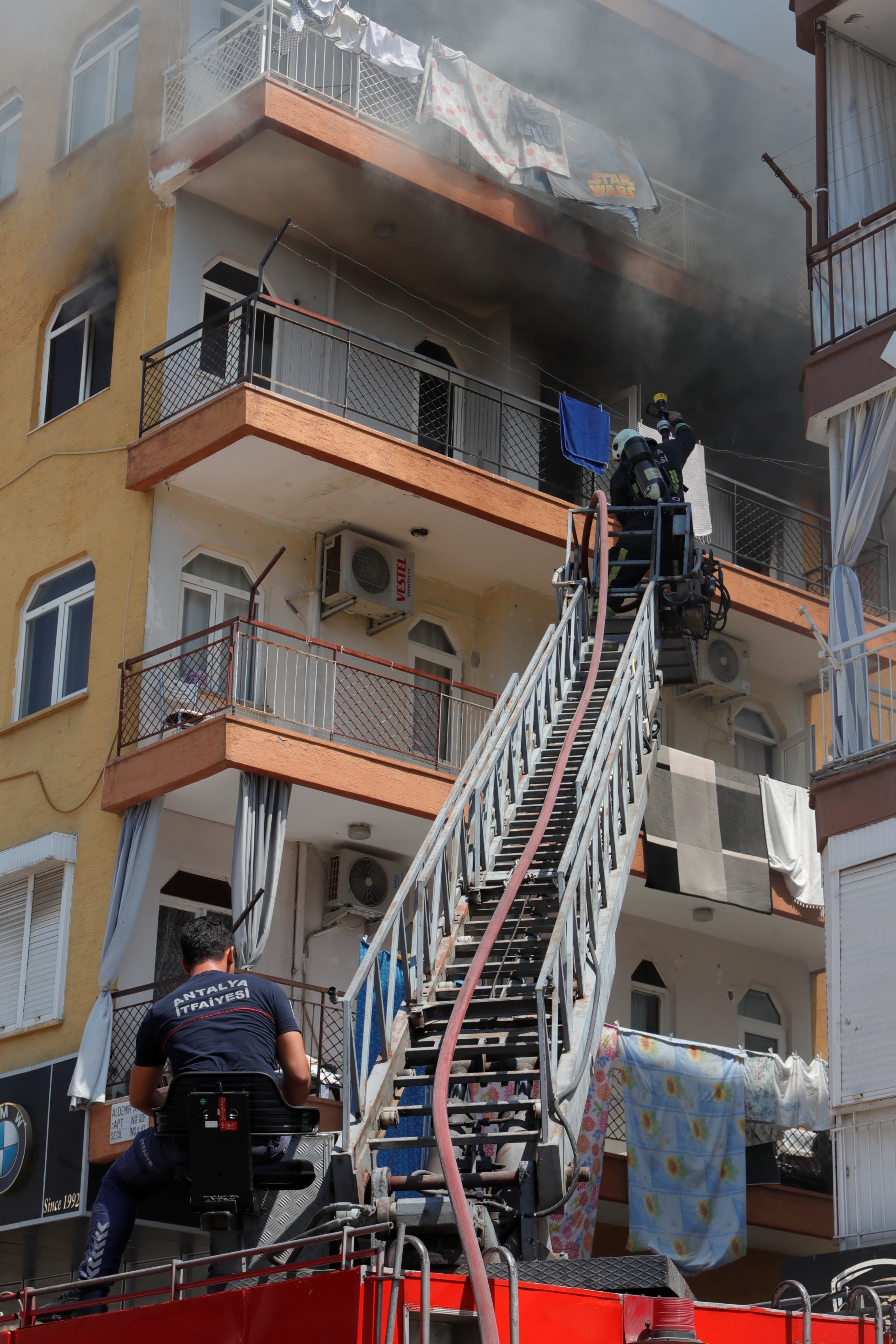 Denizli Haber Ev Yangını (2)