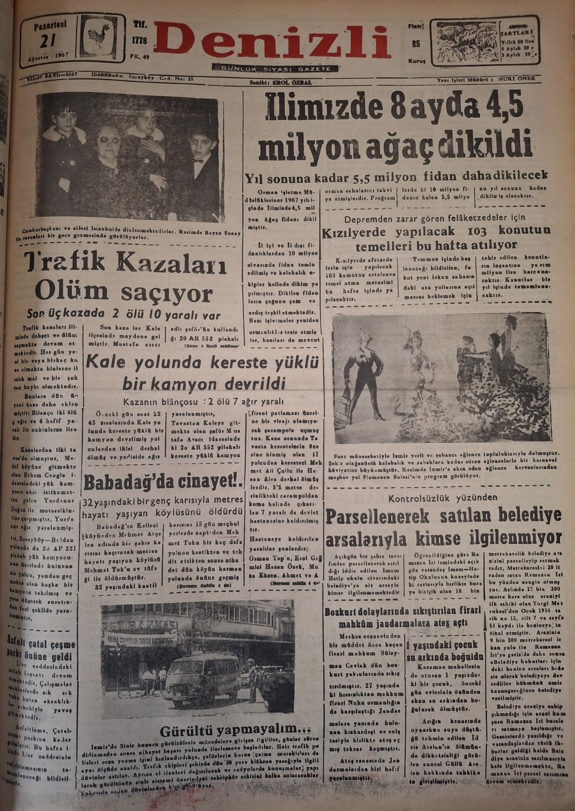 Denizli Haber Gazete 21.08