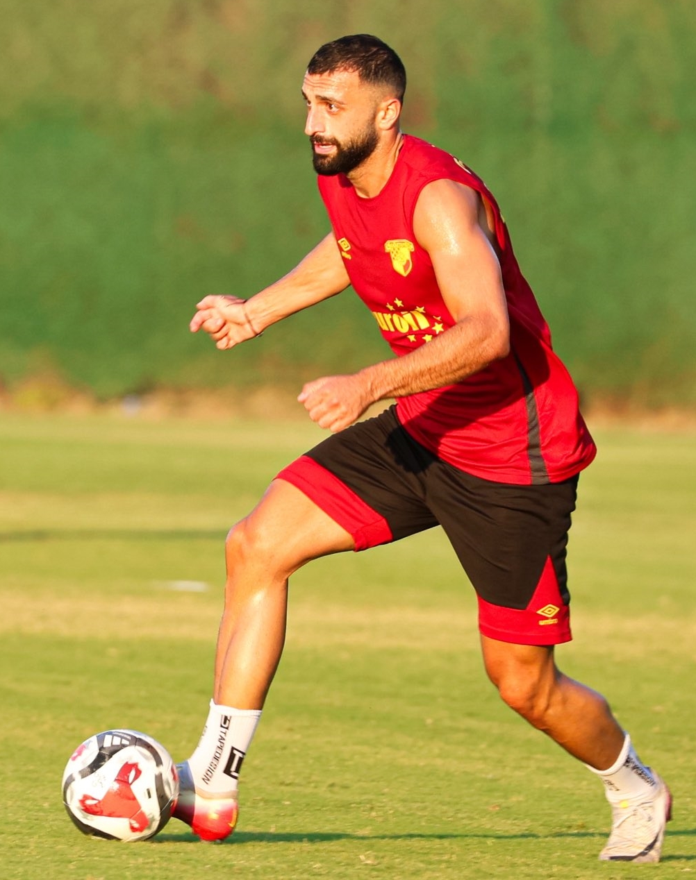 Denizli Haber Goztepe Fatih Karagumruk Maci Hazirliklarini Surdurdu (2)