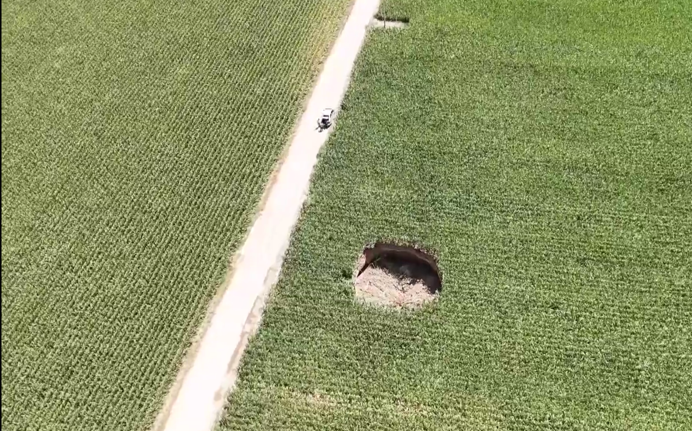 Denizli Haber Mısır Tarlası Obruk