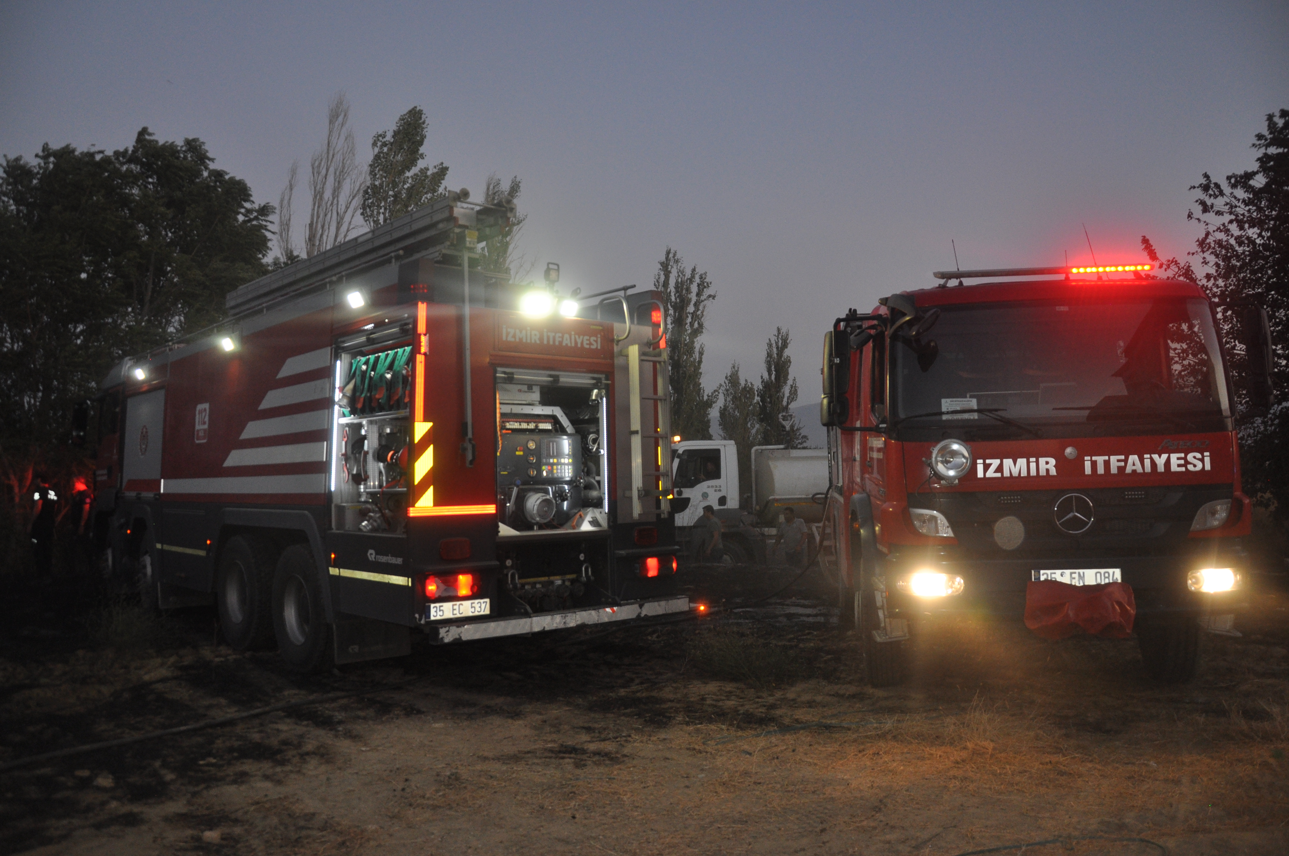 Denizli Haber Odemiste Otluk Alanda Cikan Yangin Sonduruldu (1)
