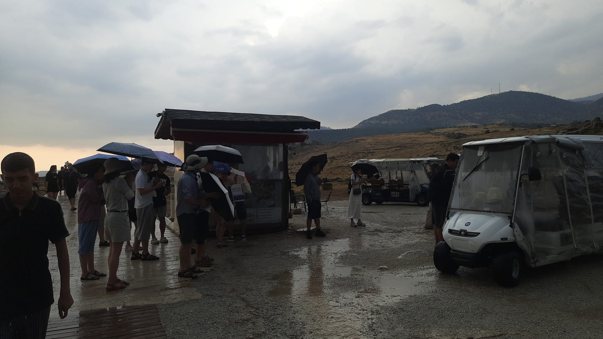 Denizli Haber Pamukkale Yağmur (1)