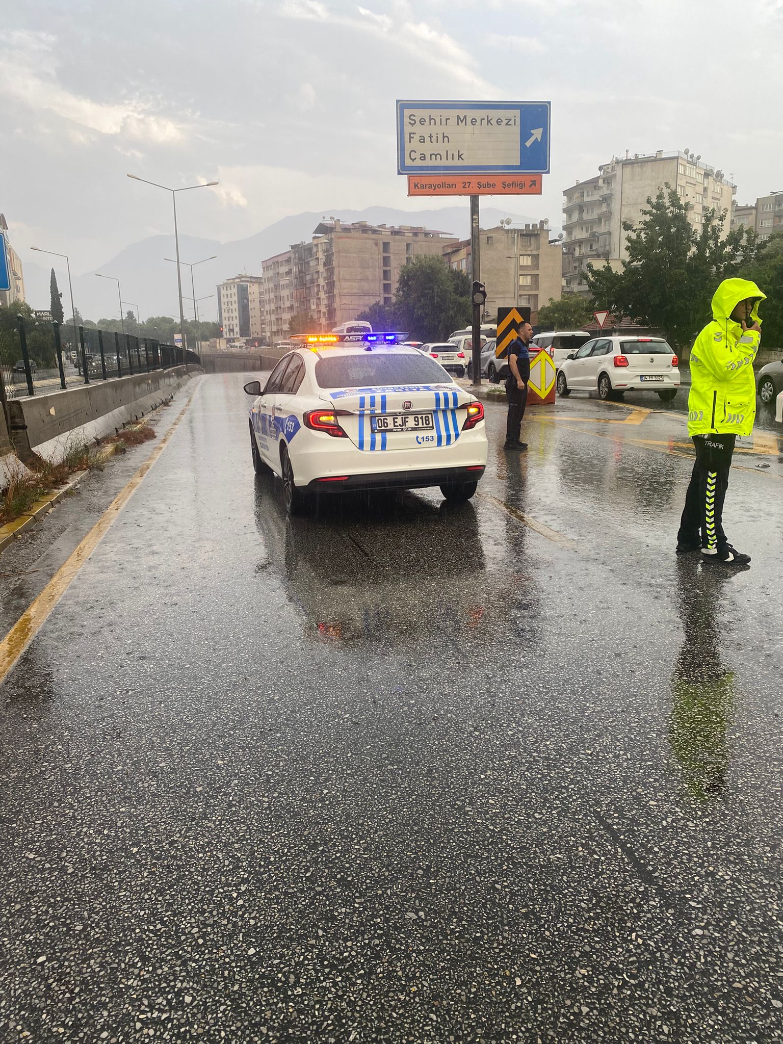 Denizli Haber Su Baskını (1)