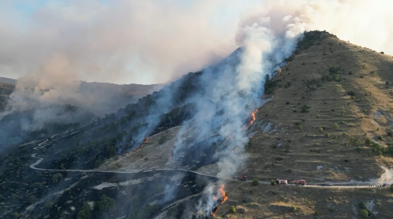 Denizli Haber Yangın Afyon-2