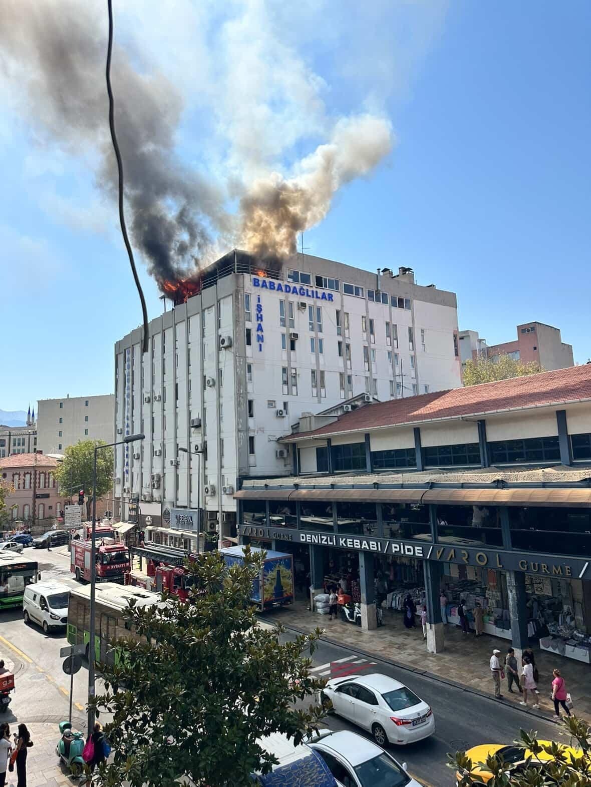 Denizli Haber Yangın12