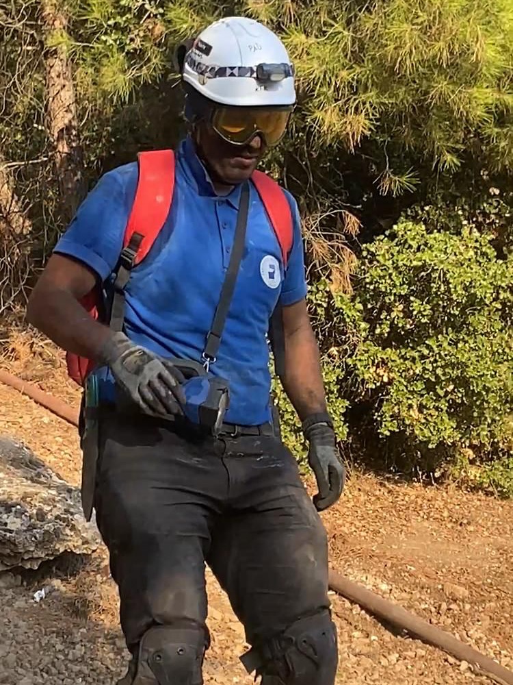 Pamukkale Üniversitesi Arama Kurtarma Ekibimiz, Honaz Dağı’nda Çıkan Orman Yangınına Müdahalede