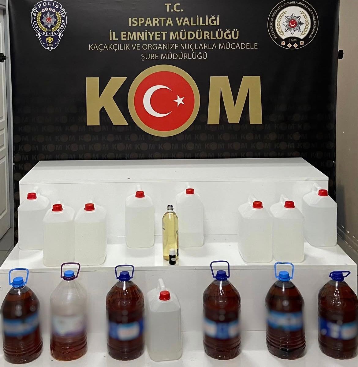 Denizli Haber Kaçak Alkol Operasyonu 69 Litre Sahte Içki Ele Geçirildi