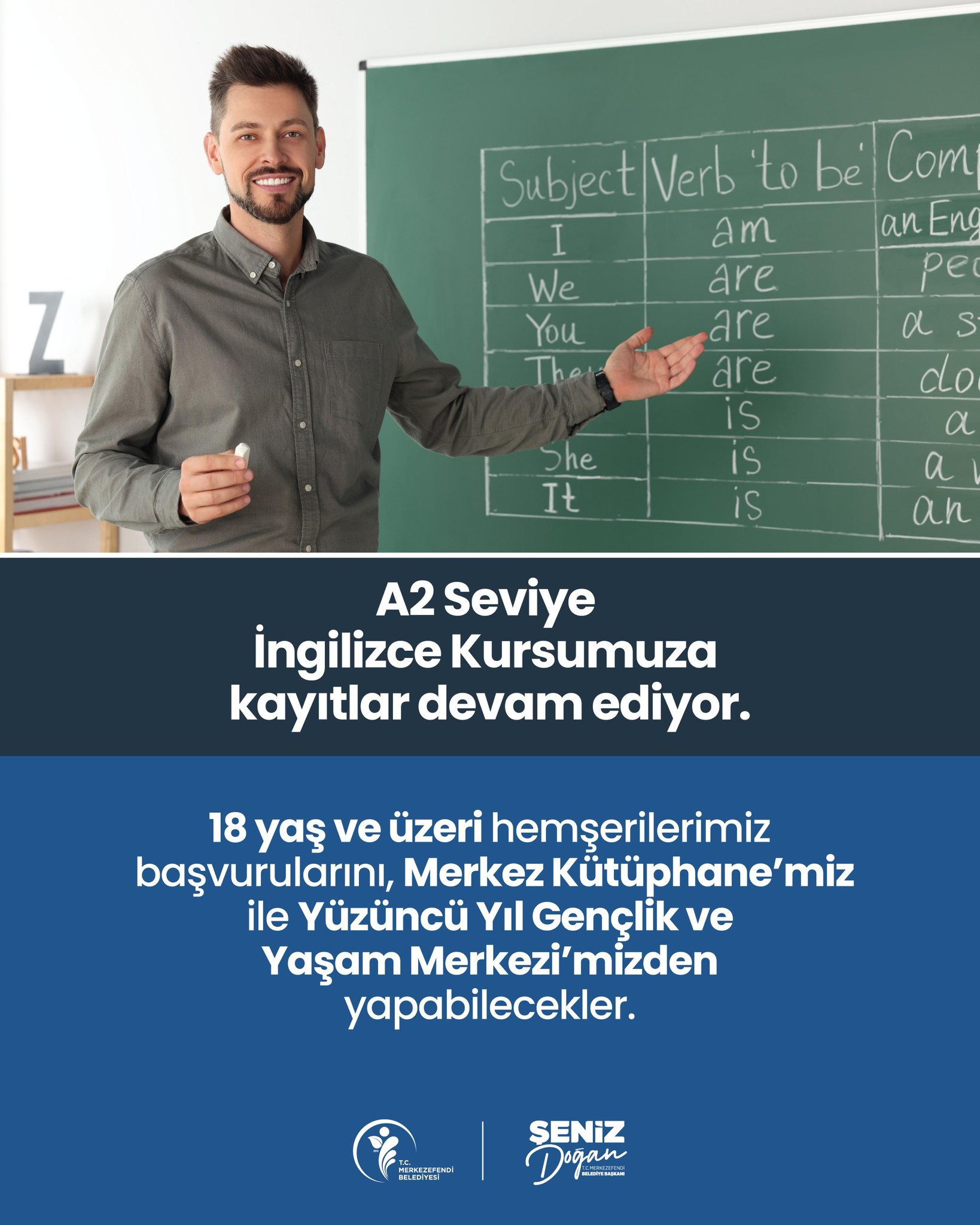 A2 Sevi̇ye İngi̇li̇zce Kursuna Kayitlar Devam Edi̇yor