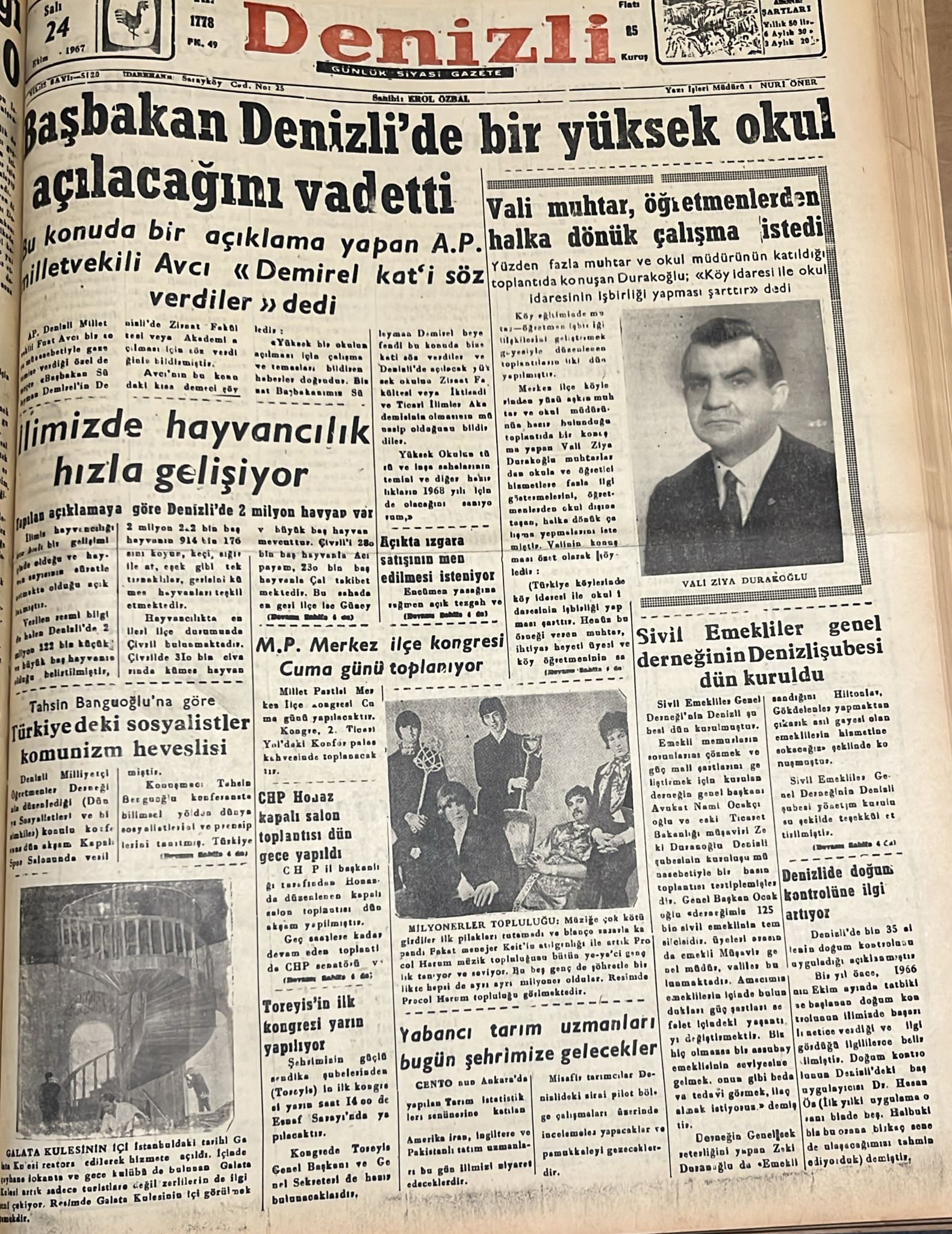 Denizli Haber Tarihte Bugün 24 Ekim