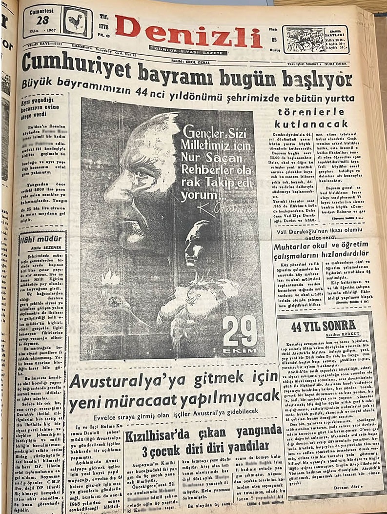 Denizli Haber Tarihte Bugün 28-1