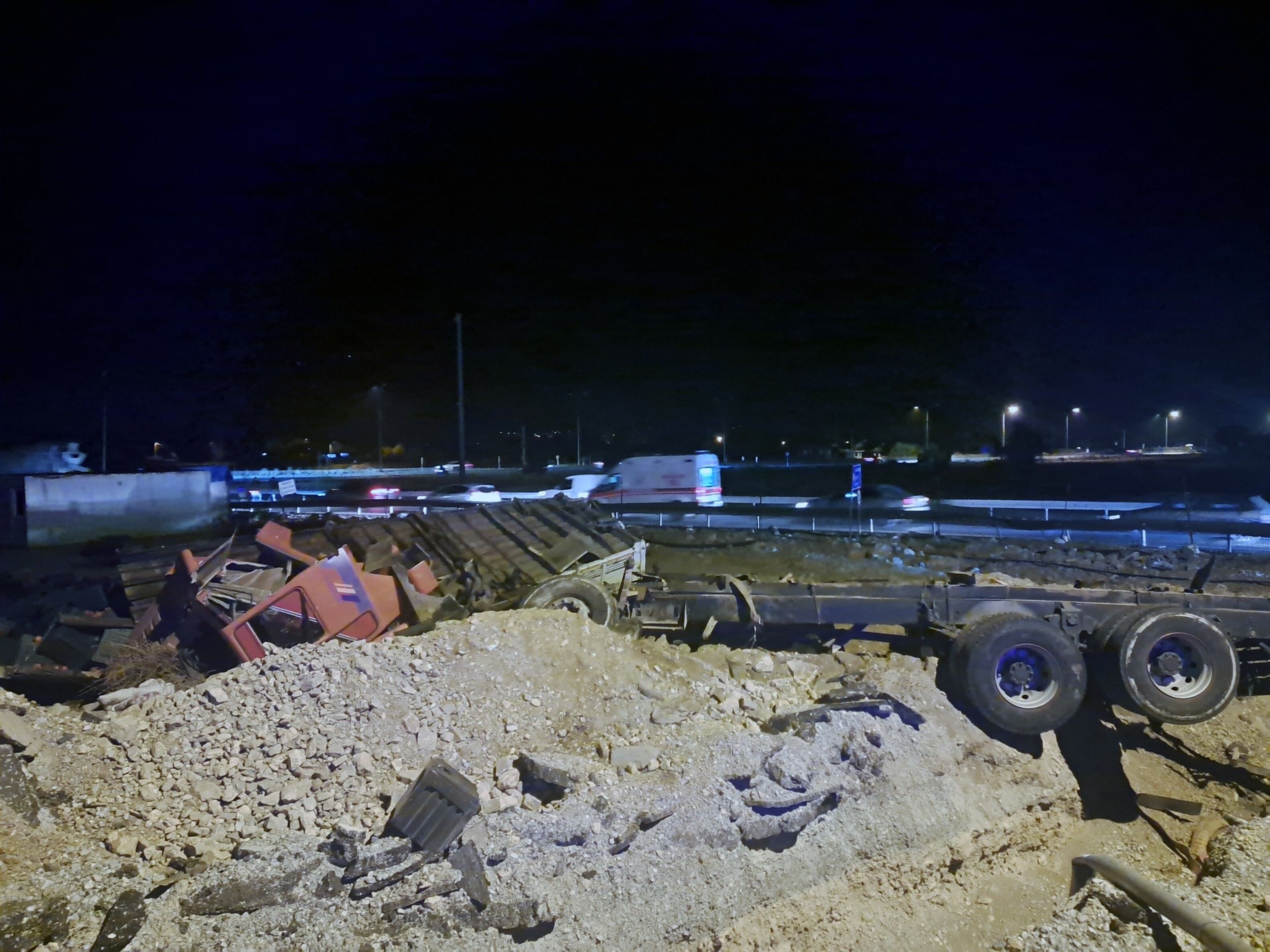 Denizli Haber Tır Kaza-4