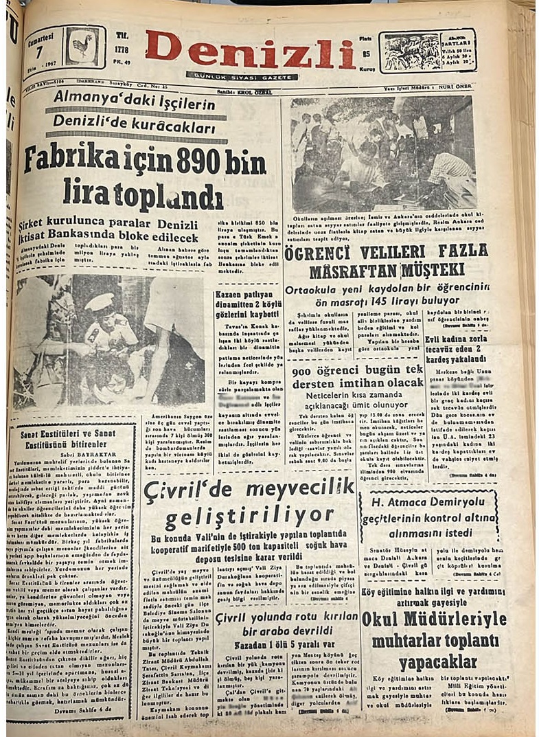 Tarihte Bugün 07 Ekim