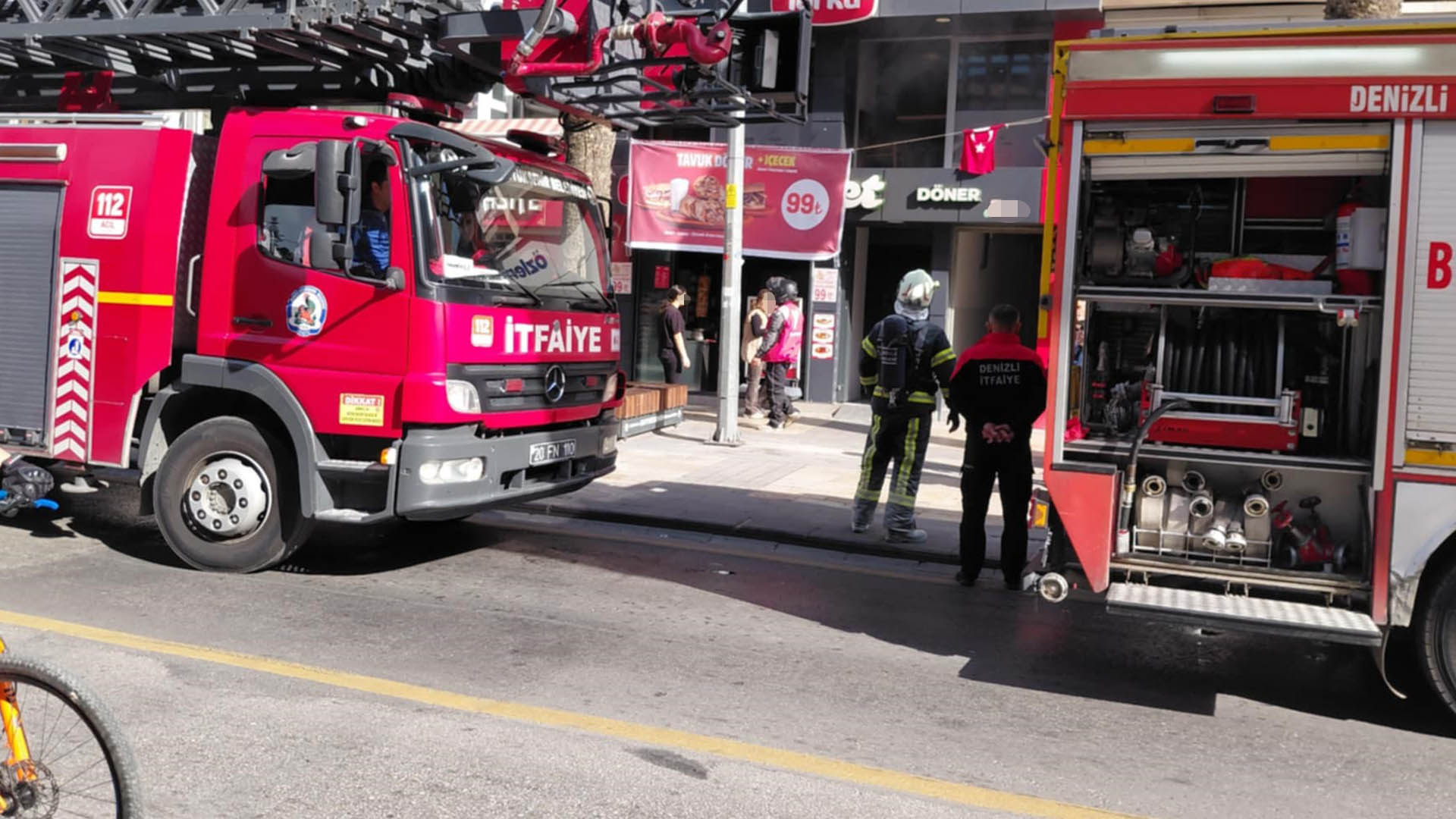 Denizli Haber Dönerciyangınn