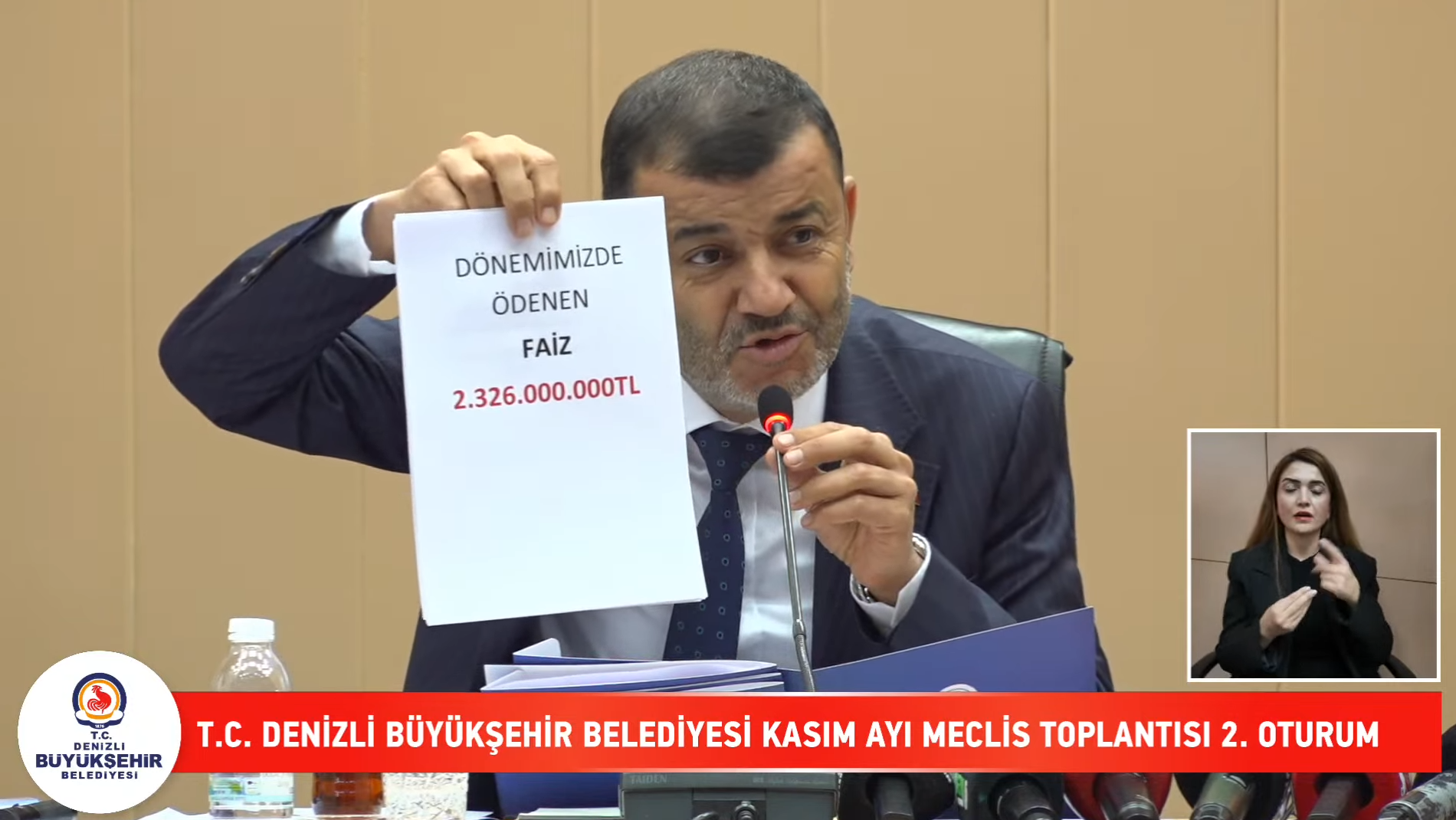 Denizli Haber Faiz Büyükşehir