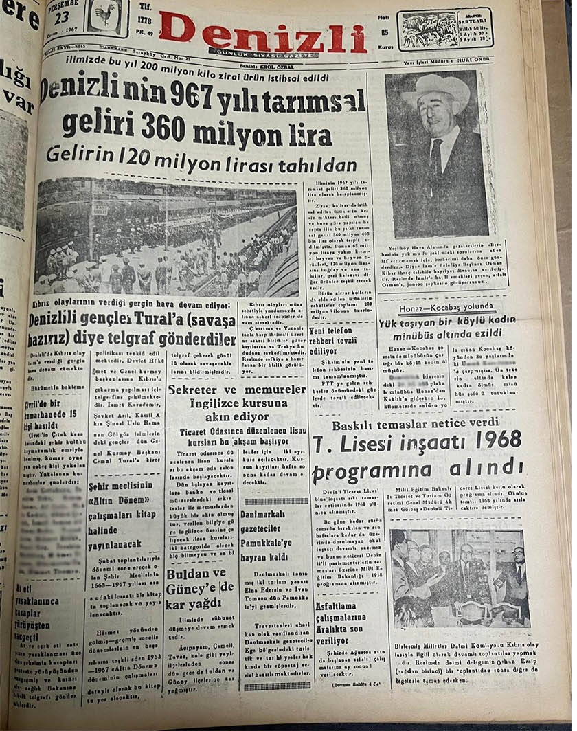 Denizli Haber Tarıhte 23