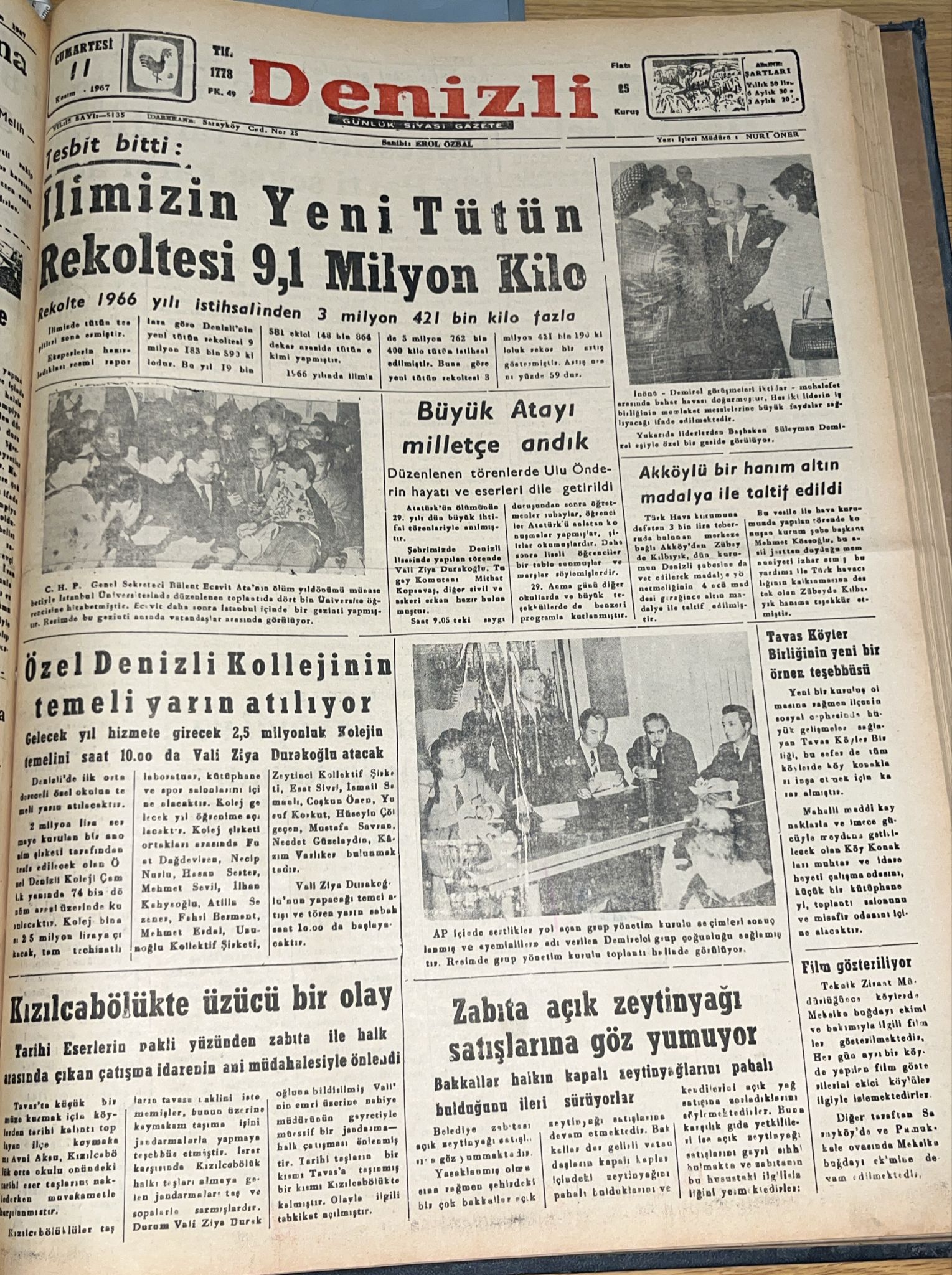 Deni̇zli̇ Haber Tari̇hte-7